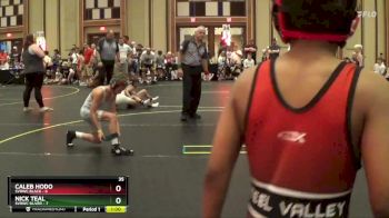82 lbs Round 2 (4 Team) - Nick Teal, SVRWC Silver vs Caleb Hodo, SVRWC Black
