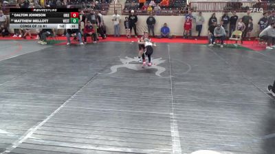 45_B lbs Consi Of 16 #1 - Dalton Johnson, Greenville vs Matthew Mellott, West Shore