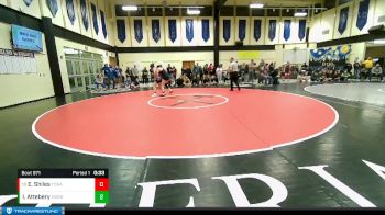 140lbs Cons. Round 1 - Emily Shiles, Tonasket (Girls) vs Izabella Attebery, Emerald Ridge (Girls)