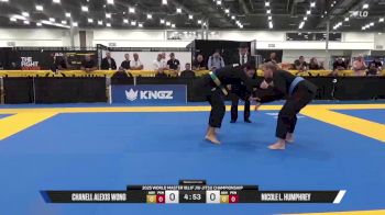 Nicole L. Humphrey vs Chanell Alexis Wong 2025 World Master IBJJF Jiu-Jitsu Championship