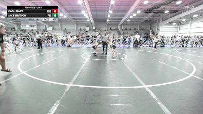 65 lbs Rr Rnd 3 - Cash Hart, Knights Wrestling Club vs Jace Britton, Felix Wrestling Academy