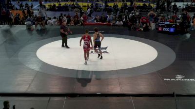 157 lbs Rnd Of 32 - Preston Burroughs, RI vs Lucas Boe, IN