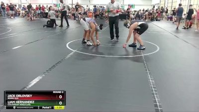 130 lbs Round 2 - Jack Orlovsky, Rising Sun vs Liam Hernandez, Colosseum Wrestling