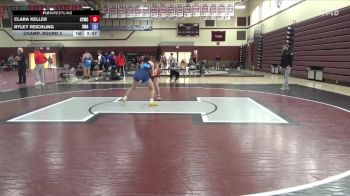 135.6-149.5 Champ. Round 3 - Clara Keller, Cresco Youth Wrestling Club vs Ryley Reichling, Sarbacker Wrestling Academy