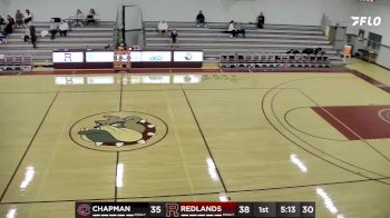 Replay: Chapman vs Redlands | Feb 19 @ 7 PM