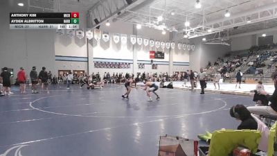 138 lbs Quarters & 1st Wb (16 Team) - Ayden Albritton, Harrison vs Anthony Kim, Mill Creek