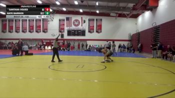 133 lbs Champ. Round 1 - Santana Ugues, Bakersfield College vs Nate Barrios, San Joaquin Delta