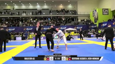 Malik Ben-Ali vs Bertrand Jacques A. Nzoh-Monkam 2026 European Jiu-Jitsu IBJJF Championship