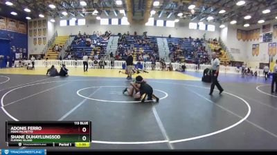 113 Blue Round 1 - Adonis Ferro, Miami Palmetto vs Shane Duhaylungsod, Fleming Island