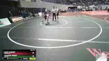 6A-113 lbs Champ. Round 1 - Connor Wren, Nelson vs Alex Cherry, Sherwood