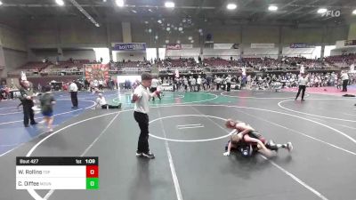 78 lbs Rr Rnd 3 - Wynston Rollins, Top Notch WC vs Czarlie Diffee, Mountain Wrestling