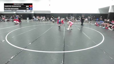138 lbs Carsten Burkemper, Team Missouri vs Peyton Richards, Team Indiana Blue