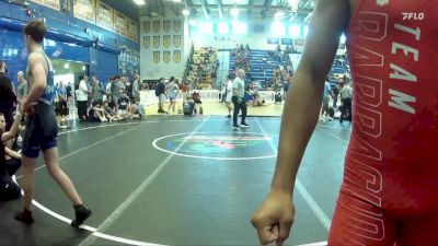 150 lbs Cons. Round 3 - Tavien Smith, Team Barracuda vs Sam Redfearn, Heritage WC