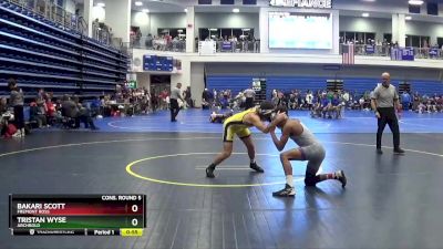 132 lbs Cons. Round 5 - Bakari Scott, FREMONT ROSS vs Tristan Wyse, ARCHBOLD