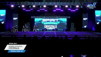 Legend Athletics - Crystals [2025 L2 Youth - D2 Day 2] 2025 Spirit Fest Grand Nationals