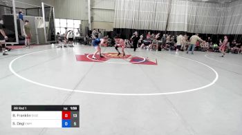 60 kg Rr Rnd 1 - Brody Franklin, Savage Silver vs Shane Degl, Empire Wrestling Academy