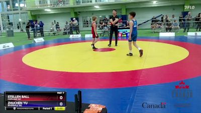 41kg Round 3 - Stellen Ball, Capilano WC vs Zhuchen Yu, Riverdale WC