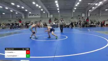 160 lbs Prelims - Chase Anestis, MA vs John Cunningham, PA