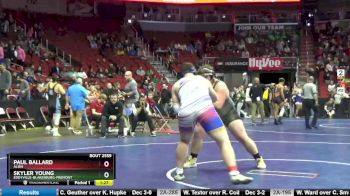 2A-285 lbs Cons. Round 5 - Paul Ballard, Albia vs Skyler Young, Eddyville-Blakesburg-Fremont