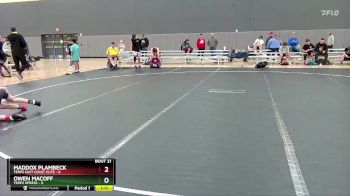 72 lbs Round 5 (10 Team) - Owen Macoff, Terps Xpress vs Maddox Plambeck, Terps East Coast Elite