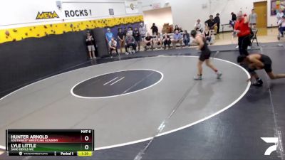 120 lbs Champ. Round 1 - Hunter Arnold, Southwest Wrestling Academy vs Lyle Little, Sand Devils WC