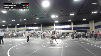 122 lbs Quarterfinal - Samson Zamora, Dethrone WC vs Gabriel Lira, Inland Elite WC