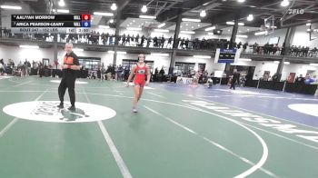 152 lbs Consolation - Aaliyah Morrow, Bellport vs Arica Pearson-Leary, Valley Central