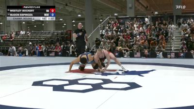 79 lbs Champ. Round 2 - Westley Bockert, IGA vs Mason Espinoza, West Coast Regional Training Center