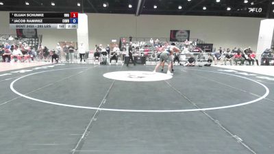 285 lbs Semis - Elijah Schunke, Heartland Wrestling Academy vs JACOB RAMIREZ, Crutchmer Wrestling