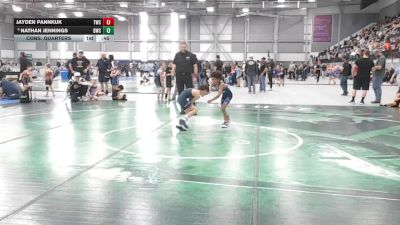 53 lbs Cons. Quarters - Nathan Jennings, Buzzsaw Wrestling Club vs Jayden Pannkuk, Tumwater Wrestling Club
