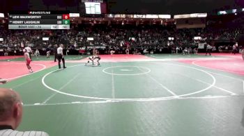 74 lbs Cons. Round 3 - Levi Maxworthy, BUC2 vs Henry Laughlin, LOU1