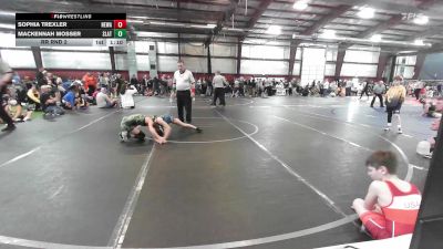 96 lbs Rr Rnd 2 - Sophia Trexler, Newark vs Mackennah Mosser, Slatington