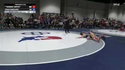 57 lbs Champ. Round 2 - Dominic Deputy, Orchard Wrestling Club vs Cole Faircloth, Aniciete Training Club