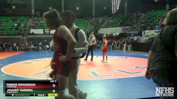 145 lbs Cons. Round 2 - Parker Edmondson, Thompson vs Jovanny Barrera, Albertville