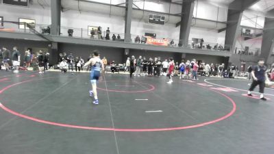 88 lbs Cons. Quarters - Saleel Glover, West Valley (Spokane) vs Seth Sobaje