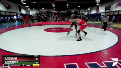 150 lbs Cons. Round 5 - Evan Orozco, Murrieta Mesa vs Cutter East, Harvard-Westlake