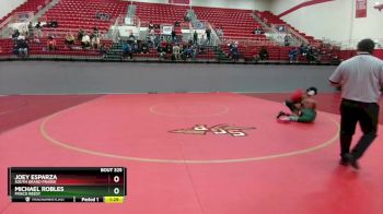 132 lbs Quarterfinal - Joey Esparza, South Grand Prairie vs Michael Robles, Frisco Reedy
