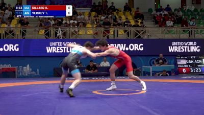 55 kg 1/4 Final - Keanu Dillard, United States vs Tundzhai Verdiev, Individual Neutral Athletes