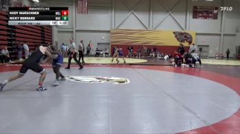 184 lbs 1st Place Match - Nicky Bernard, North Iowa Area Community College vs Kody Marschner, Millikin