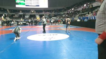 7A 106 lbs Cons. Round 2 - Cooper Manderson, Smiths Station Hs vs Tristan Scott, Robertsdale