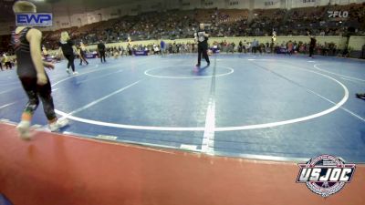 70 lbs Round Of 16 - Daxton Deckard, Raw Wrestling Club vs Gabriel Allen, Ponca City Wildcat Wrestling