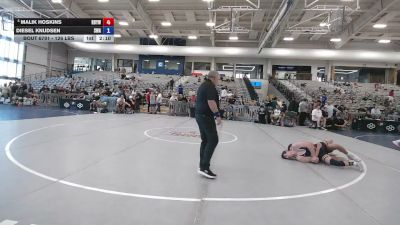 126 lbs Cons. Quarters - Malik Hoskins, RBYWC vs Diesel Knudsen, Sanderson Wrestling Academy