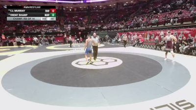 150 lbs Champ. Rd Of 16 - Eli Guerra, Lebanon vs Aiden Milam, Olen. Liberty