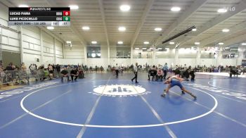 130 lbs Consolation - Lucas Fama, Doughboys WC vs Luke Ficociello, Colchester
