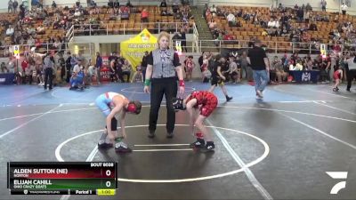 60 lbs Cons. Round 2 - ALDEN SUTTON (NE), Norton vs Elijah Cahill, Ohio Crazy Goats