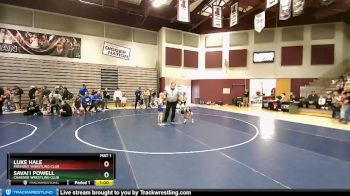 52+ Cons. Semi - Luke Hale, Fremont Wrestling Club vs Savai`i Powell, Charger Wrestling Club