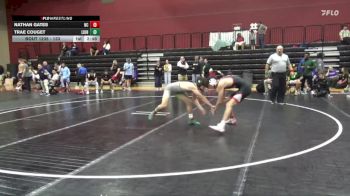 133 lbs Cons. Round 2 - Trae Couget, Life University vs Nathan Gates, Newberry College