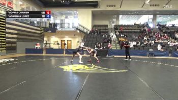 117 lbs Cons. Round 3 - Adrianna Lopez, Chadron vs Sophia Cornish, Colorado Mesa University