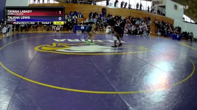 207 lbs Semifinal - Talisha Lewis, Felician vs Tayana Labady, Elmira College