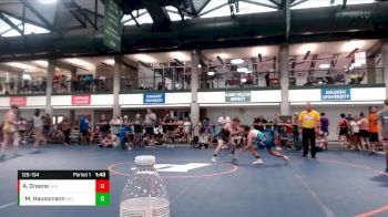 126-134 lbs Cons. Round 1 - Mason Haussmann, Hoffman Estates (H.S.) vs Asher Greene, Jacksonville Highschool